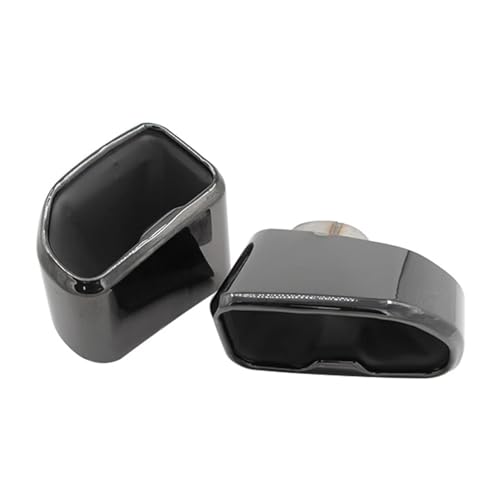 Embout silencieux acier inoxydable plaqué noir pour BMW G01 G02