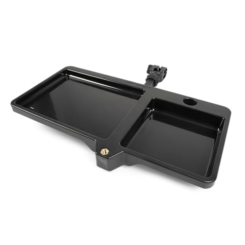 Preston Innovations Korum Standard Side Tray, Sturdy, Adjustable Tilt, Bait Tray, Fits Korum X25 and S23 Accessory Chairs, Dimensions 48cm x 20cm, Code 0300049.