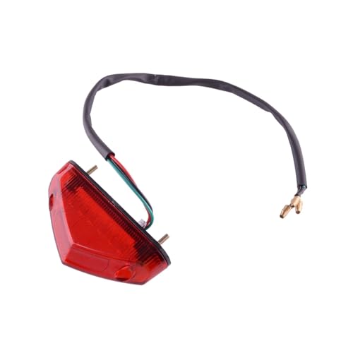 Feu arrière moto 12V à 12 LED puissantes avec double mode stop et course - 3