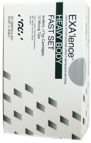 GC 137909 Exa'Lence VPES Material Fast Set Heavy Body 4/Pk 48 mL 137014