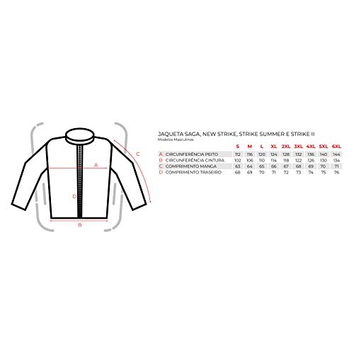 Jaqueta Texx New Strike Preta