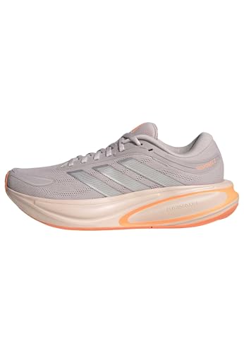 adidas Femme Response 2 Running Shoes, Ice Purple/Silver met./Beam Orange, 41 1/3 EU