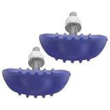 HOOTNEE 2 Stück Blaues Felgenschloss für Offroad Motorräder aus Kunststoff und Metall Einfache Montage zur Erhöhung der Fahrsicherheit