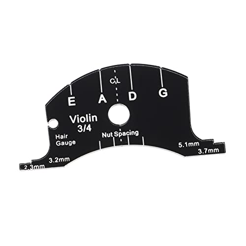 DRESSOOS 1ピーシープロフェッショナル小提琴琴?テンプレート 多機能測定