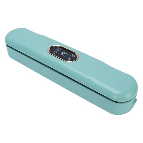 Máquina de Sellado de Vacío de Alimentos, Pantalla Digital Ligeramente Potente Máquina de Sellado de Vacío de 62 KPa para el Hogar (Enchufe de la UE)