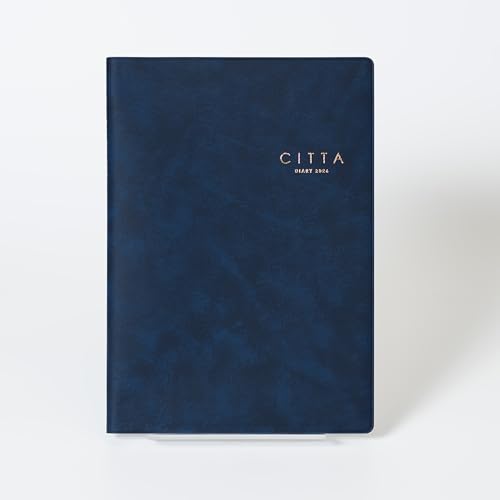 CITTA DIARY 2026（2025年10月始まり）ディープネイビー A5のサムネイル