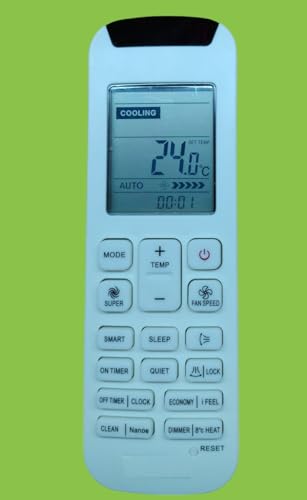 Image of Air Conditioner Remote Compatible for (Bluestar Ac Remote Model 211)