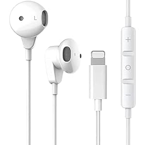 for iPhone Earphones,Wired Stereo Sound Headphones for iPhone 13 with Microphone and Volume Control,Noise earphone…