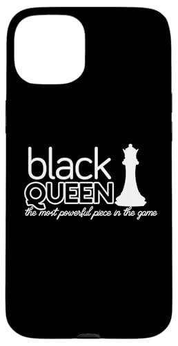 BLACK QUEEN Most Powerful Piece in the Game Chess Meme X}zP[X iPhone 15 Plus p