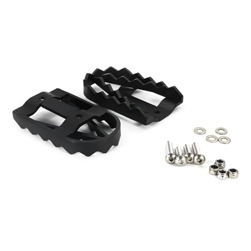 Adaptateurs de repose-pieds larges en acier inoxydable premium pour Honda NC750X