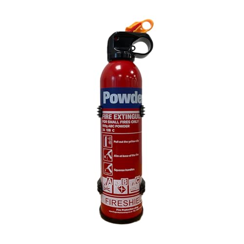 FireShield 600g ABC Dry Powder Aerosol Fire Extinguisher