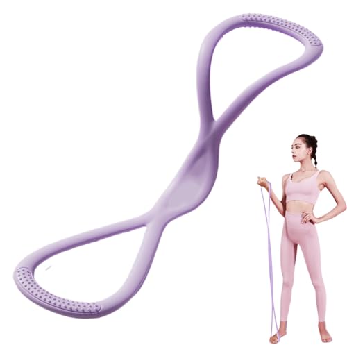 Klimmzugbänder - Widerstandsbänder | 8-förmiges Yoga-Zugseil für Schulterübungen, Fitness, Stretch-Muskeltraining für Flexibilität & Kraft, Brust-Expander für Muskelaufbau