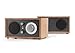 Tivoli Audio Model Two AM/FM Table Radio with Stereo Speaker, Cherry/Metallic Taupe