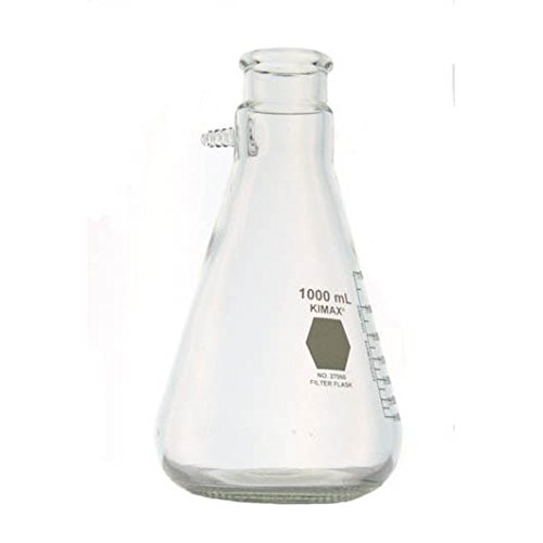 Kimble® KIMAX® Graduated Filtering Flask with Side Tubulation, 500mL, case/18