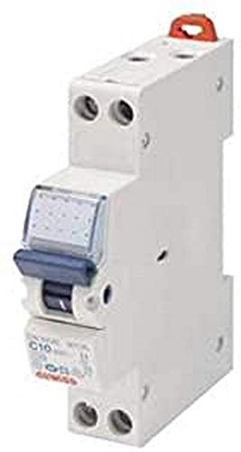 Gewiss GW90228 Disjoncteur magnétothermique Phase+Neutre 20 A Blanc 1 module