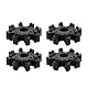 SGERUFZ 4 Pcs Flexible Couplings Steering Couplers, Suitable for Car Direction Machine (563152K000FFFF)
