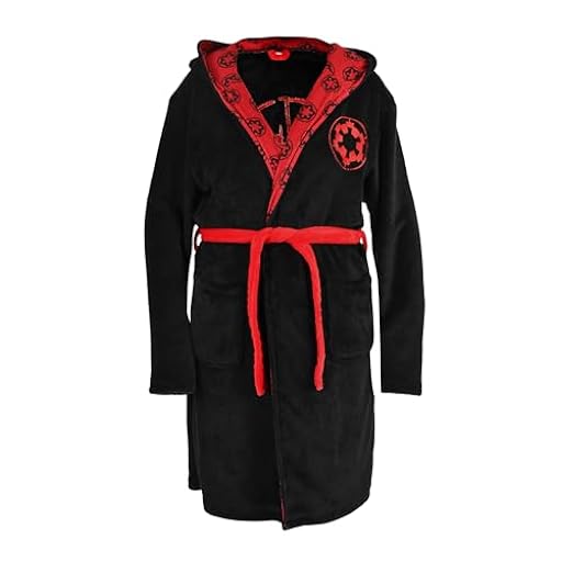 Elbenwald Star Wars – Albornoz 110 cm – 140 cm con bolsillos para las manos, multicolor, adulto unisex, Darth Vader, L-XL | Ya disponible en tu tienda friki favorita! En mundofriki.es!