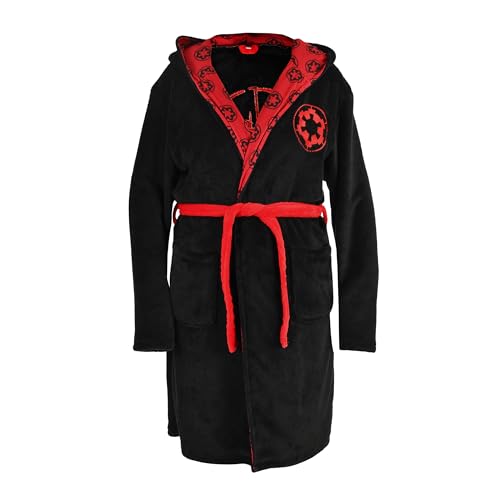 Elbenwald Star Wars Bathrobe 110 cm - 140 cm with Pockets Multicoloured Adult Unisex Darth Vader S-M