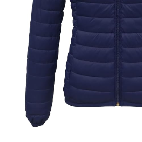 JEsilunmaMY Women's Packable Removable Hood Puffer Jacket Full-Zip Slim Short Down Jacket Insulated Quilted Warm Winter Coat3