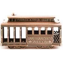 (5 7/18) Cm San Francisco Cable Car Pencil Sharpener Ac Includes Copyrighted Ca Bear Magnet #TOP28