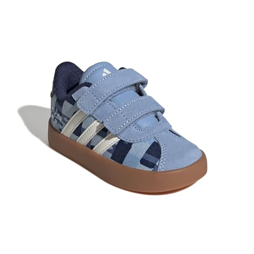 Image of adidas Boys Vl Court 3.0 Slip On Sneakers Shoes Casual - Pink, White