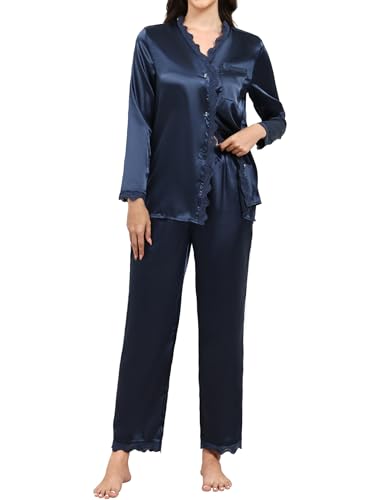 Pyjama femme satin chic idée cadeau idéal pour anniversaire et fête