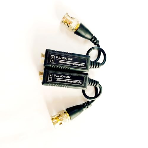 Balun vidéo HD BNC UTP pour sécuriser votre maison avec un câblage discret