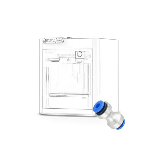 Connecteur tube alimentation Bambu Lab P1P P1S X1C - Coupleur PTFE 3D x2