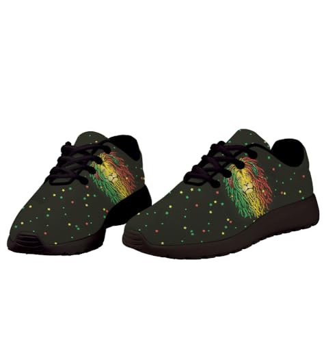 Sonzj-II Rasta Shoes Men Women Running Shoes Non Slip Fashion Walking Sneakers4