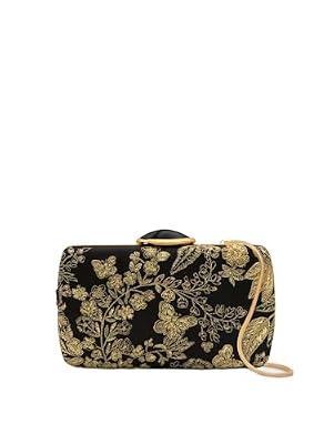 Oscar de la Renta, Butterfly Embroidered O Minaudière
