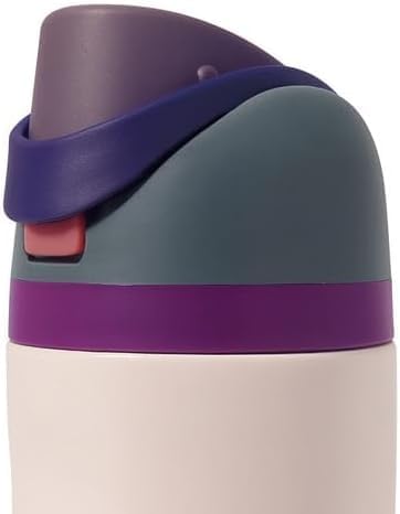 Water Bottle – 24oz Stainless Steel, Straw Lid, Vacuum Sealed, BPA-Free, 12Hrs Hot & Cold Up to 24Hrs – Ideal for Work, Gym, Outdoors, Travel – Rose Quartz - Image 4