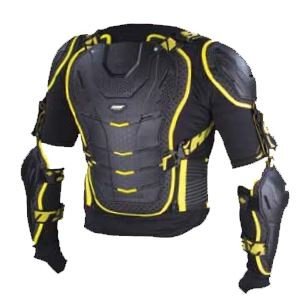 SHOT INTERCEPTOR Protektorenhemd sw./gelb M