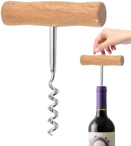 Wine Bottle Opener | Corkscrew Wine Opener | Lever Corkscrew Wine Opener | Wine Caps Lifter Beverage Opener Waiter Corkscrews Wine Cork Remover Red Wine Opener Accessories