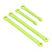 Alomejor 4pcs RC Tie Link Rod Set, Plastic RC Steering Pull Rod Link for WLtoys 1/12 12428 RC Car Upgrade
