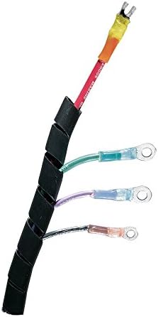 Gardner Bender FSP-BLACKTC, Black Spiral Wrap 3 ½ ft, 2 Piece image 5