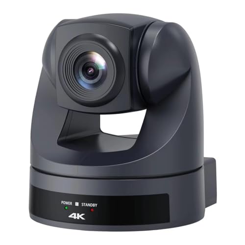 Image of HDMI 4K AI Humanoid PTZ Camera & Auto Face Tracking, 20X Optical Zoom, Video Conference Room Camera, USB HDMI IP POE Work with Vmix, Zoom, OBS
