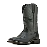 Ariat Men's Circuit Patriot Cowboy Boot, Black Night/Gunmetal, 11