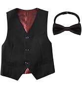 Hipfun Men's 3-Piece Slim Fit Suit for Wedding & Business