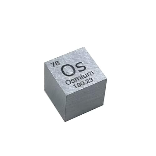 1 balde de 10 x 10 x 10 mm de osso metálico Os 99,95 % puro cubo maravilhoso elemento coleção artesanato