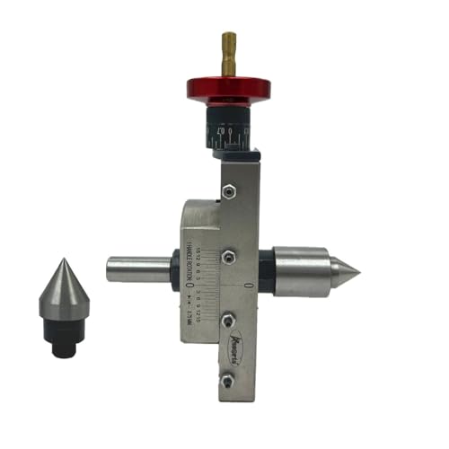 ZAPTON New Advanced Tapper Turning Attachment with Interchangeable Revolving Centre and Dead Centre – Precision Straight Shank Design