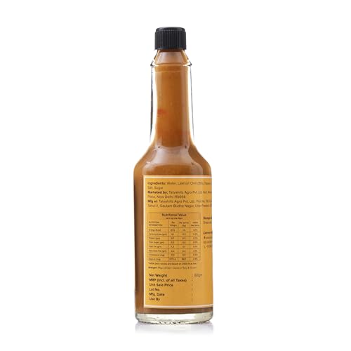 Image of TatvaHills Superfoods Fermented Lakhori Chilli Sauce | Hot & Spicy | Himalayan Aged Chillies | No Preservatives | Perfect for Noodles, Momos, Pizza & Dips | 60g