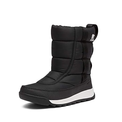 Sorel Niños Unisex Botas de invierno, YOUTH WHITNEY II PUFFY MID WP