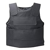 [one+lifestyle] 防護 ベスト チョッキ 刃物から身を守る 防刃チョッキ 防刃ベスト フリーサイズ 切れない 保護ベスト セキュリティ ガード ボディガード チョッキ 黒 べすと 前面 後面 フルカバー