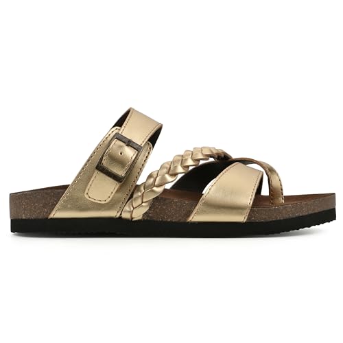 Image of White Mountain Women's Hazy Braided Footbed Sandal
