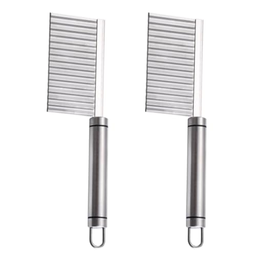 Cortador ondulado para papas acero inox 2 piezas miniatura 1