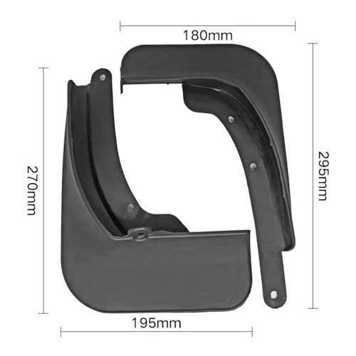 Protectores contra salpicaduras VW CC Arteon 2019-2020, juego de 4 guardabarros de coche 4