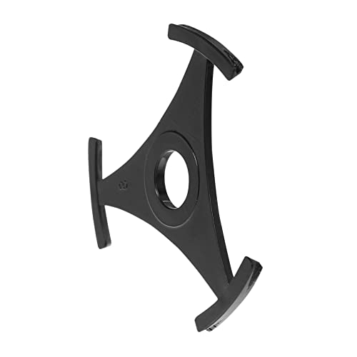 Tofficu Triangle Vinyl Record Adapter for Turntable Players, Black Plastic 45 Revolutions Per Minute Converter Compatible Record Players and Phonographs