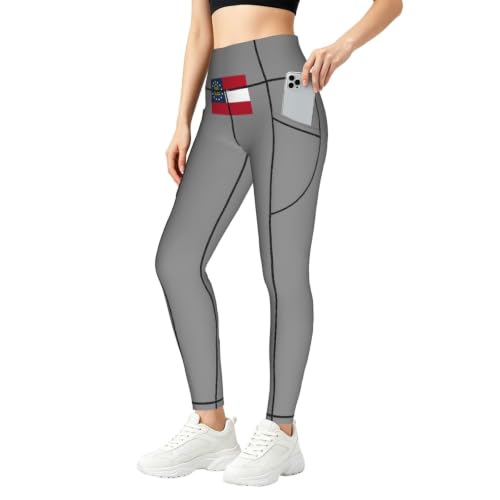 Pantalon de yoga ample Géorgie pour femme, vêtement de course décontracté