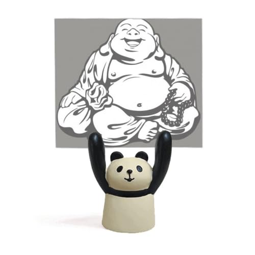 Panda porte-mémo cartoon animal stand support photo et décoration de table