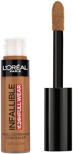 L'Oreal Paris Makeup Infallible Full Wear Waterproof Matte Concealer, Full Coverage, Cocoa, 0.33 fl. oz.
